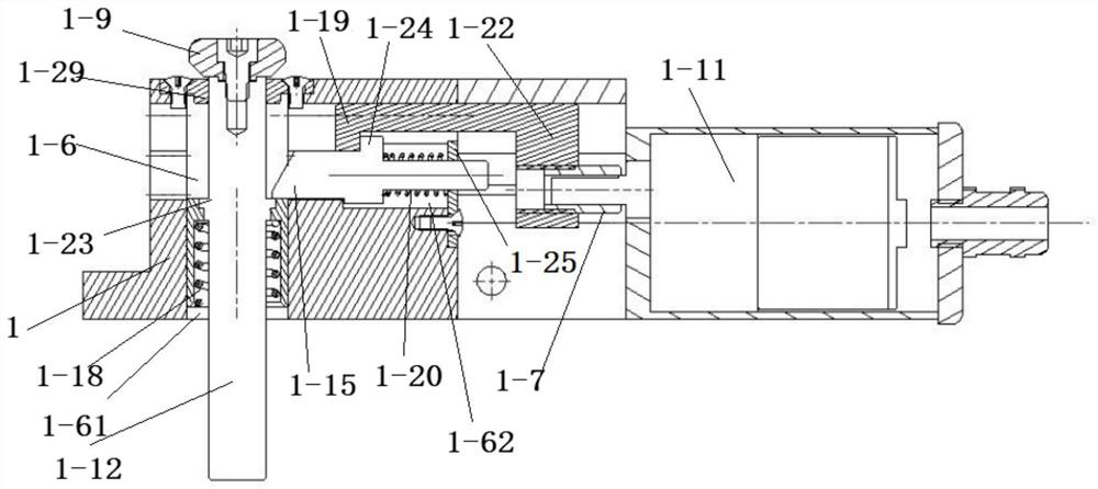 A df37mm anti-aircraft gun breech locking device and control method