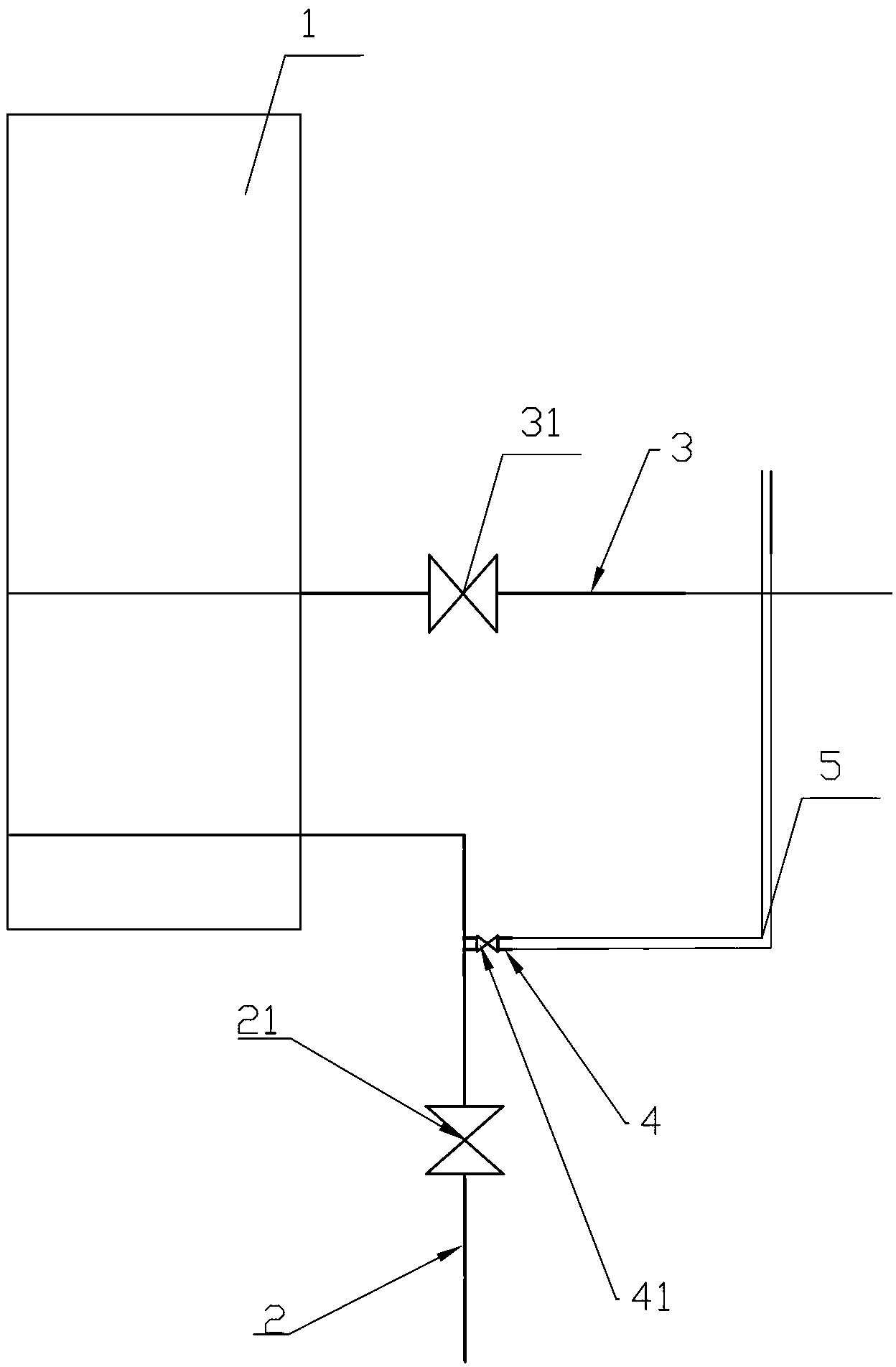 Transverse tube-type cooling tower with leakage testing and overhauling function and overhauling and leakage testing method