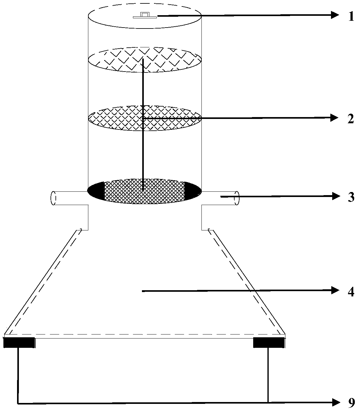 Quick dewatering and solidifying apparatus for river sludge