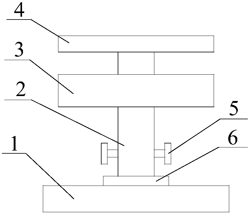 Elevation rotation type test tube rack