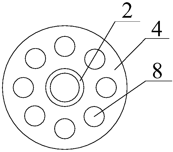 Elevation rotation type test tube rack