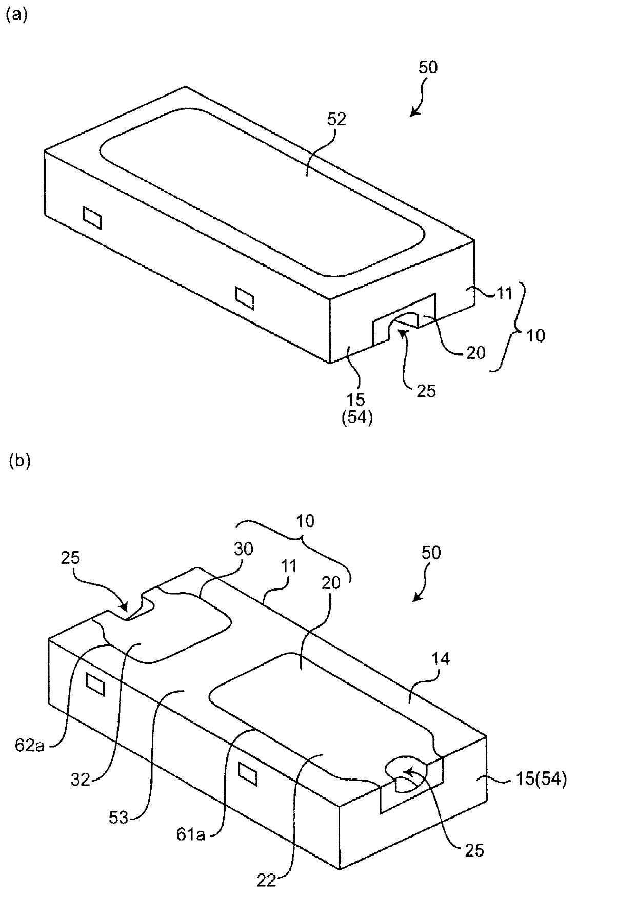 Molded package and light emitting device