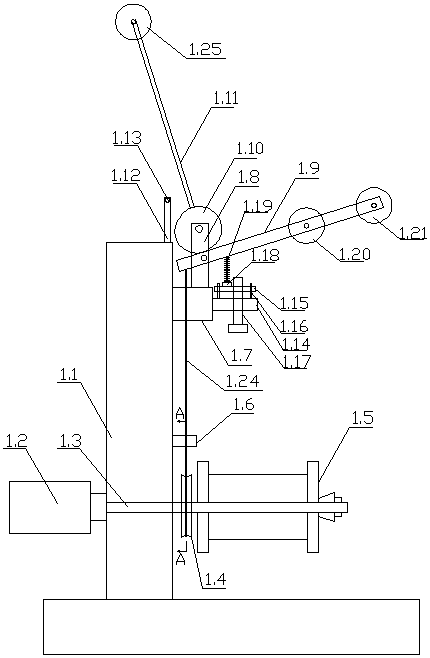 High-quality coaxial cable production line and production method thereof