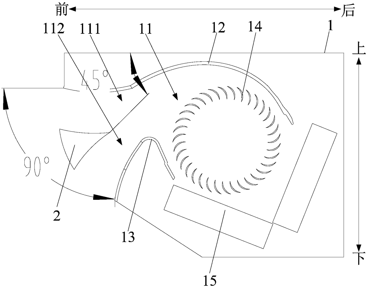 Air outlet device and air conditioner indoor unit