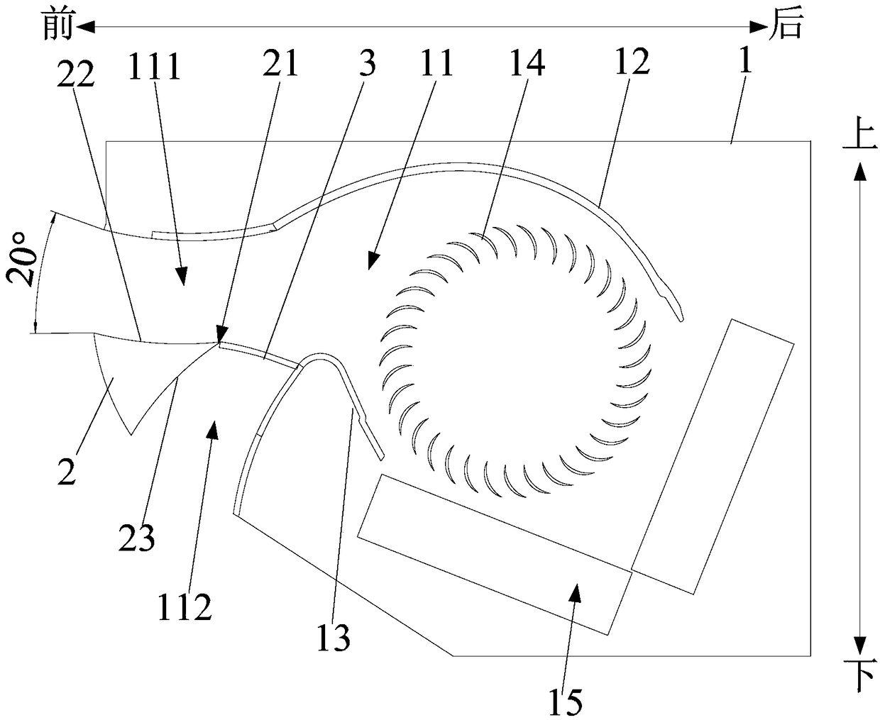 Air outlet device and air conditioner indoor unit