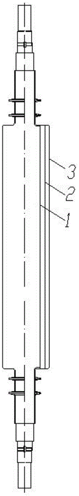 Super abrasion-resistant extruding and drying roller