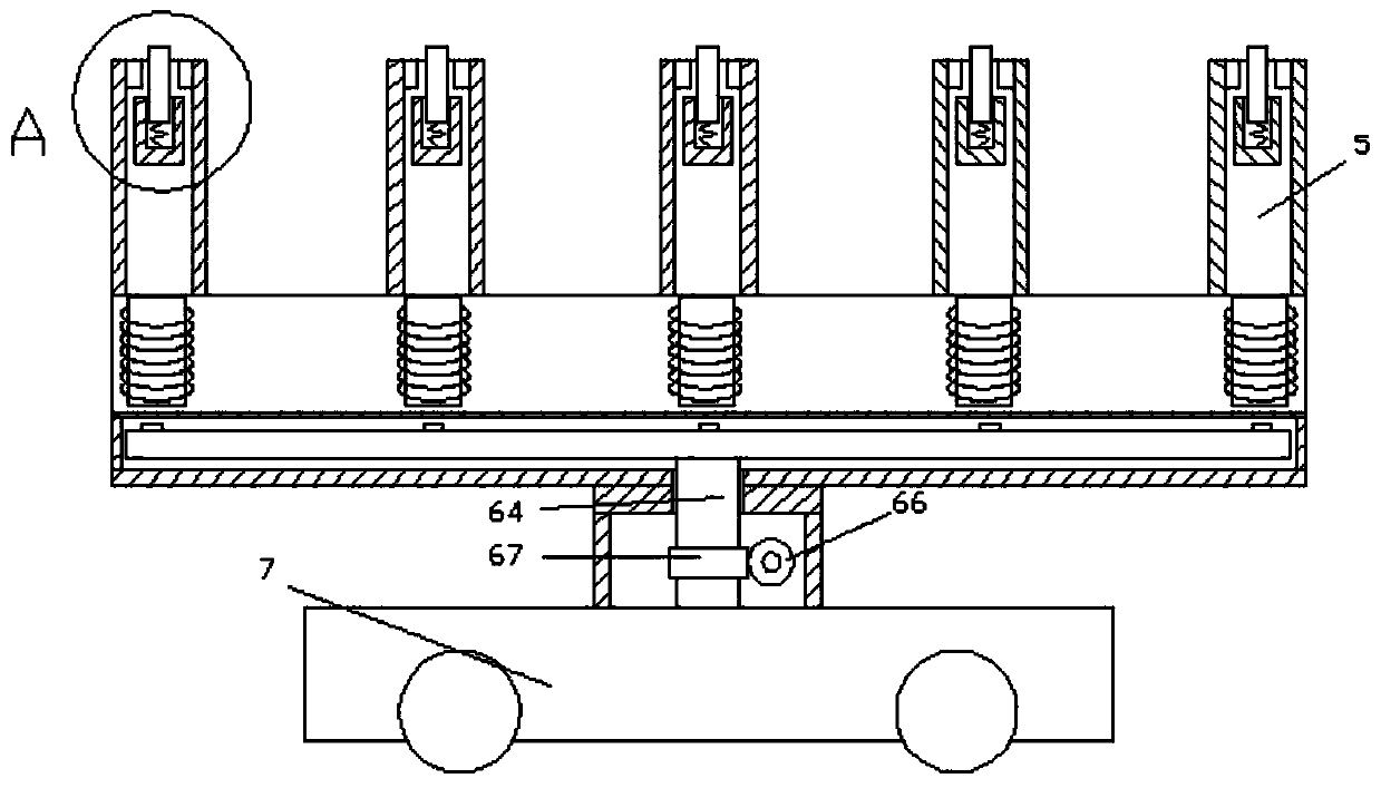 Electromagnetic suspension massage bed