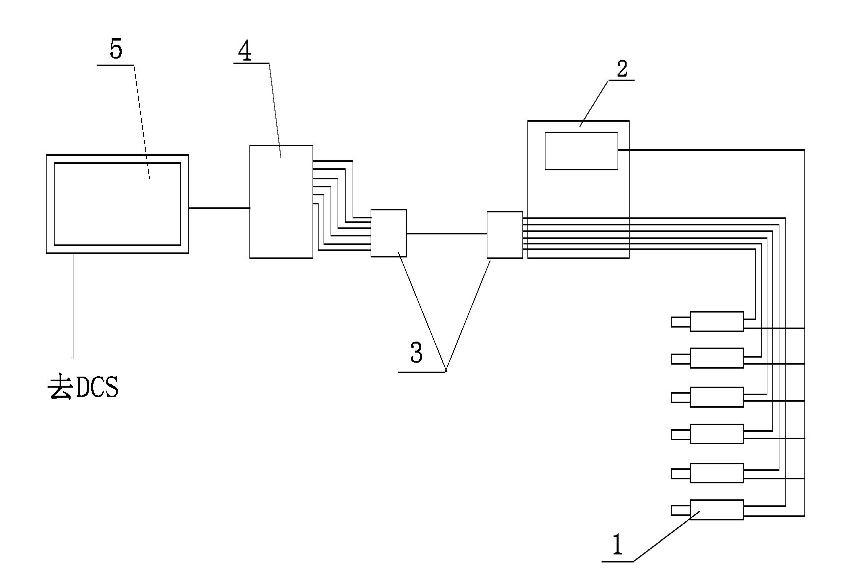 Laser thickness measuring device of down-draft sintering material layer