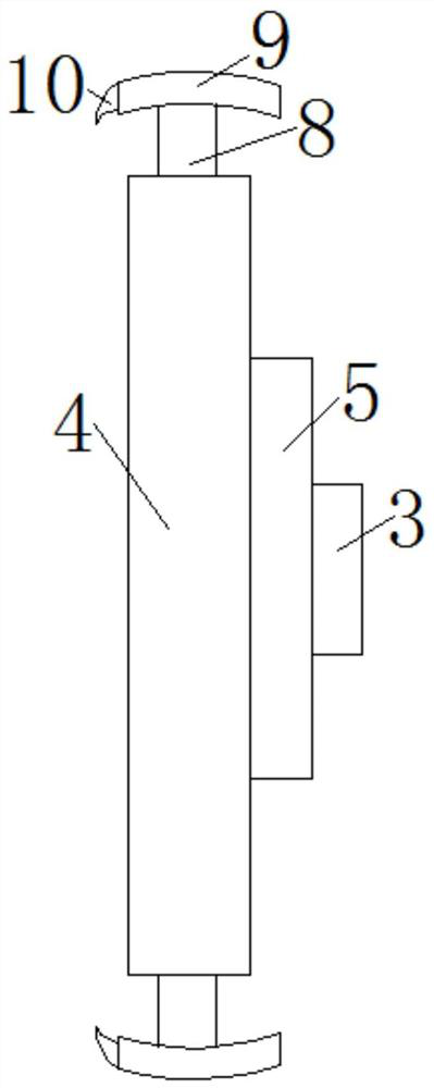 A bypass baffle for limestone wet flue gas desulfurization