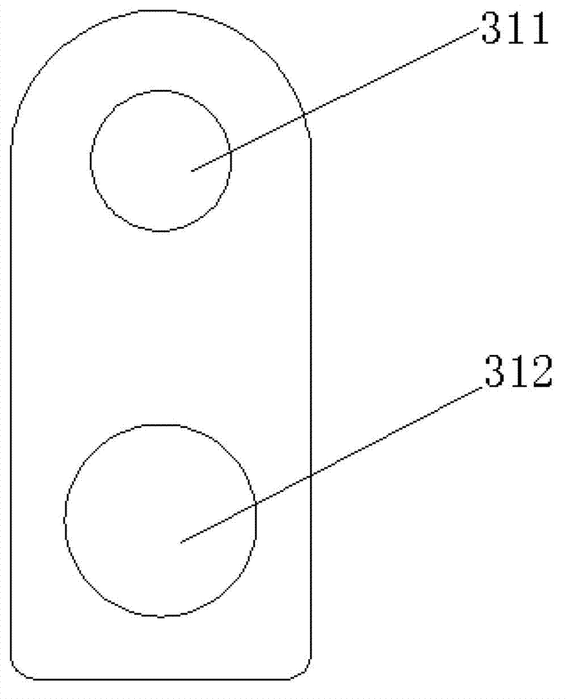 Flexible pipe connecting device