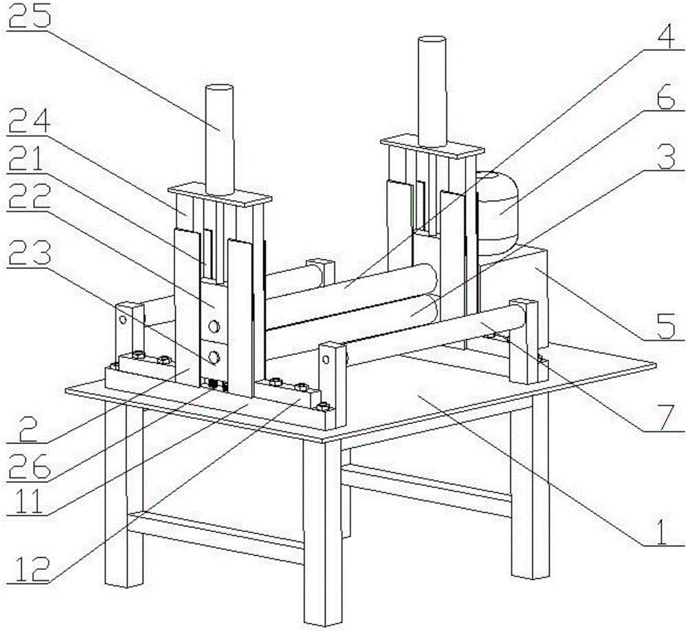 Roller press and application method thereof