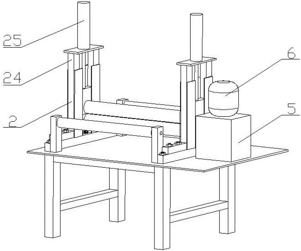 Roller press and application method thereof