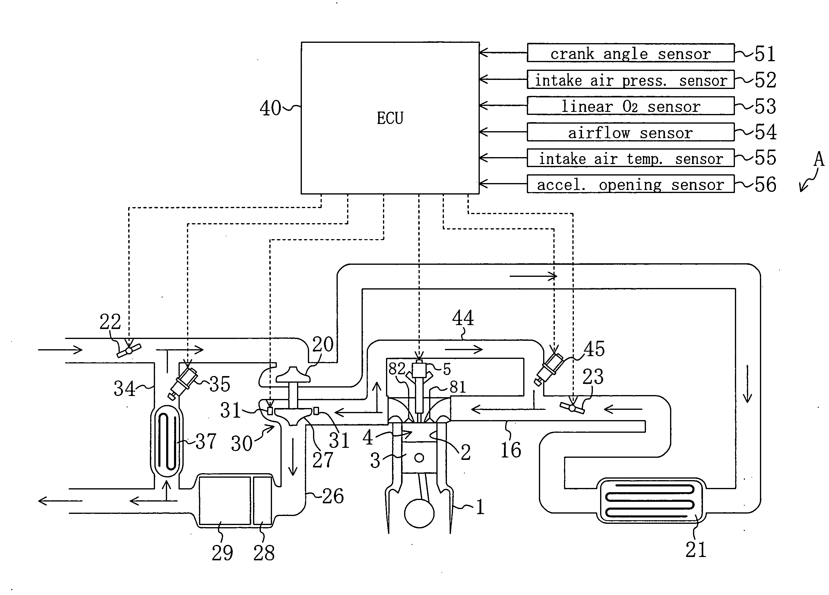 Engine exhaust gas purifier