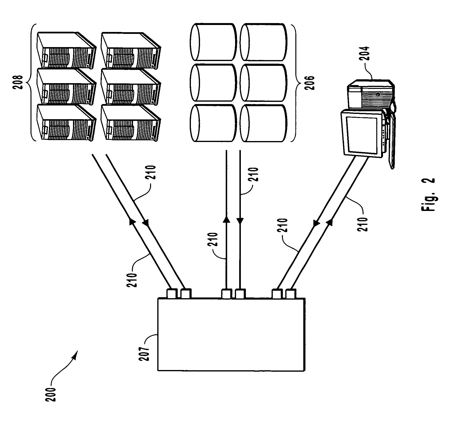 Modular controller that interfaces with modular optical device