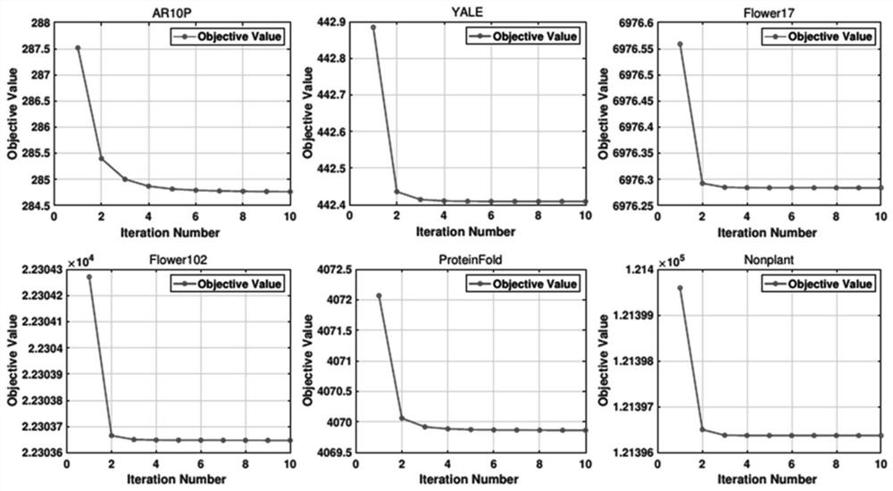 Later fusion multi-kernel clustering machine learning method and system based on proxy graph improvement