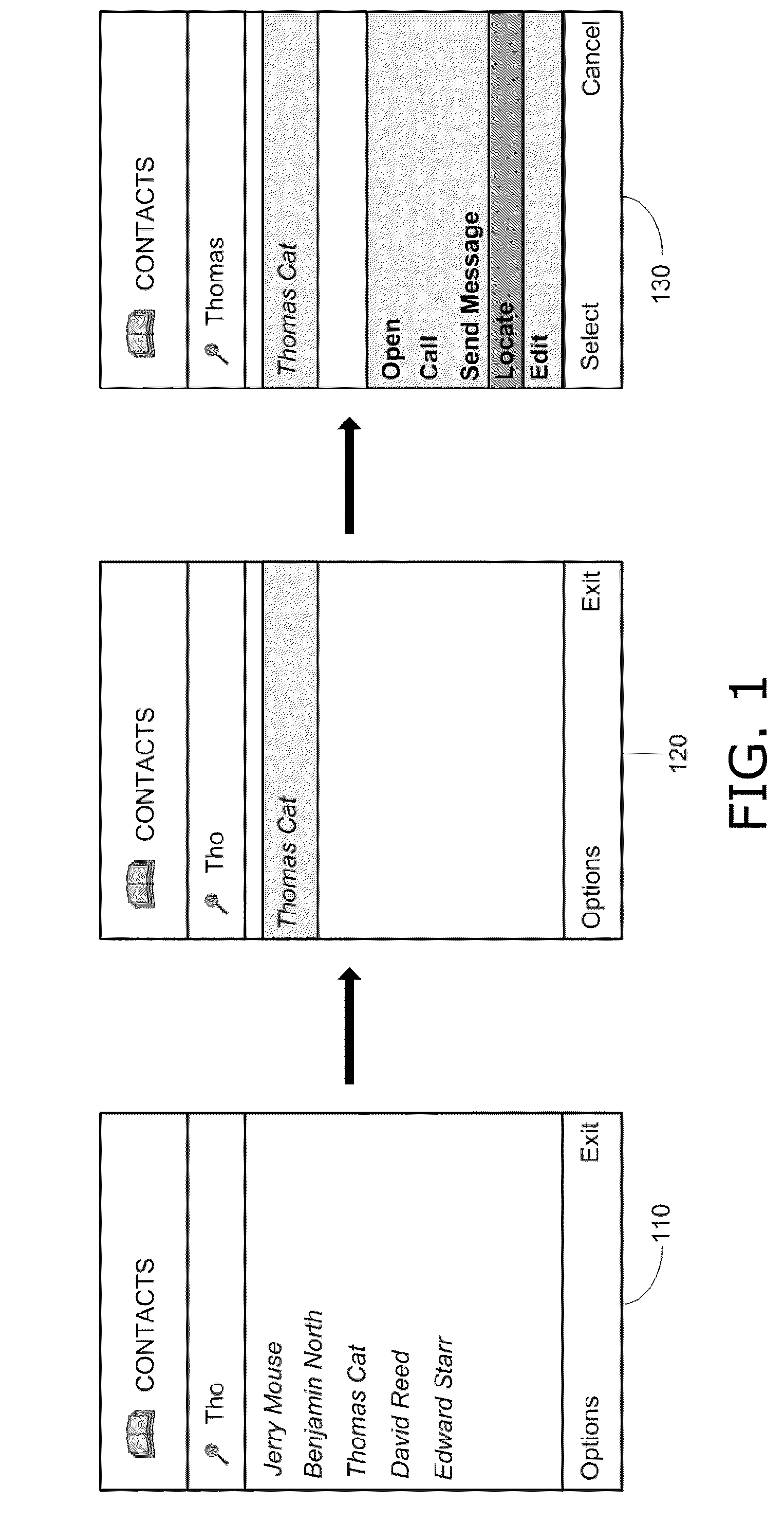 Locating mobile contacts using a geo-contact list