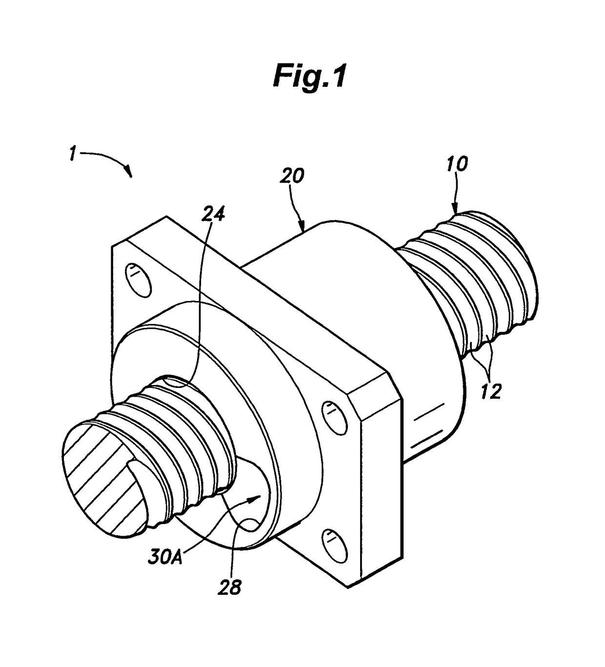 Plastic nut for ball screw and method for manufacturing same