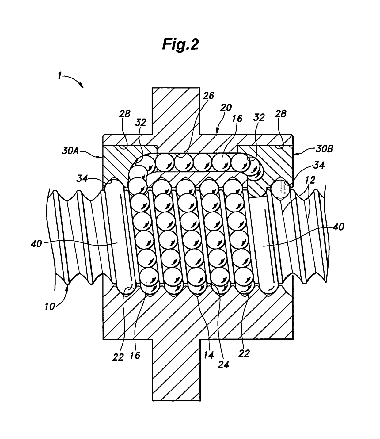 Plastic nut for ball screw and method for manufacturing same