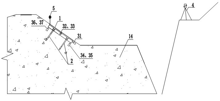 Suspension bridge splay saddle accurate positioning method based on APP system