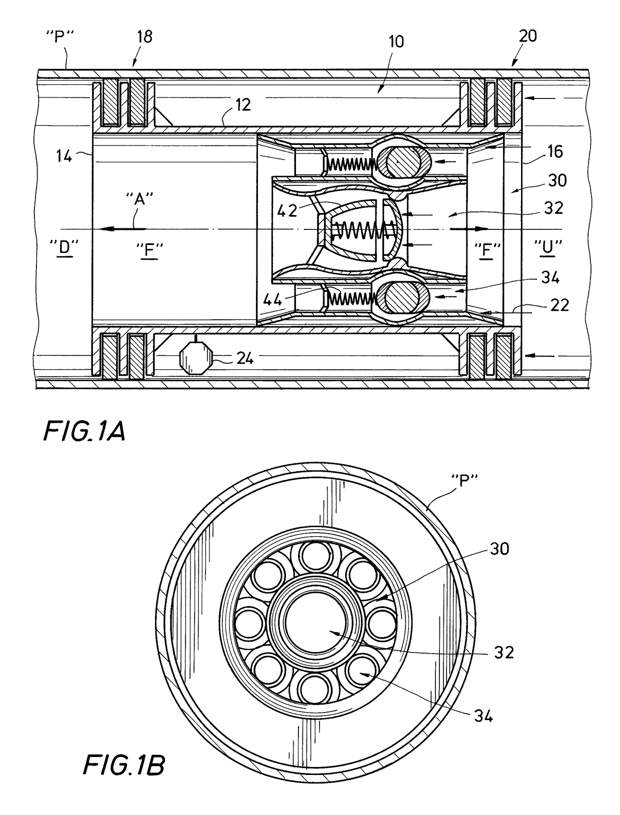 Variable speed pipeline pig with internal flow cavity