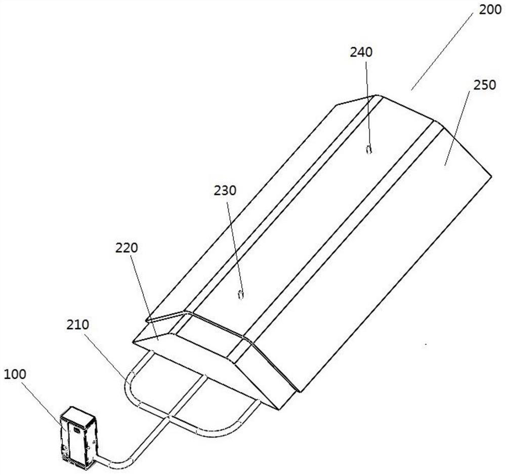 Electric control system for aerobic fermentation composting