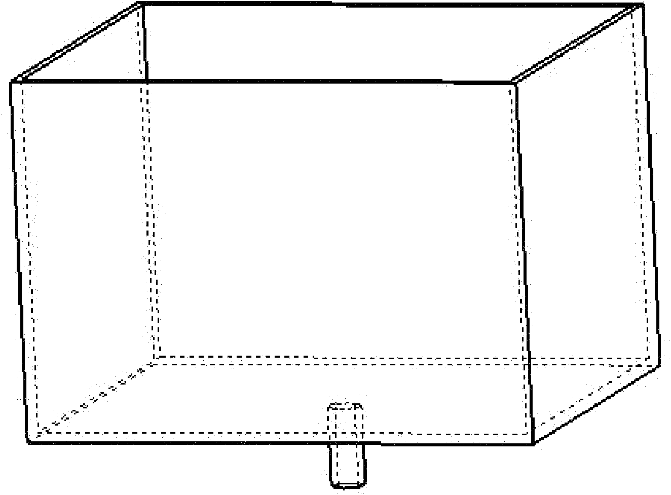 Seeding mold for growing silicon crystals by using orientated solidification method and crystal growing method