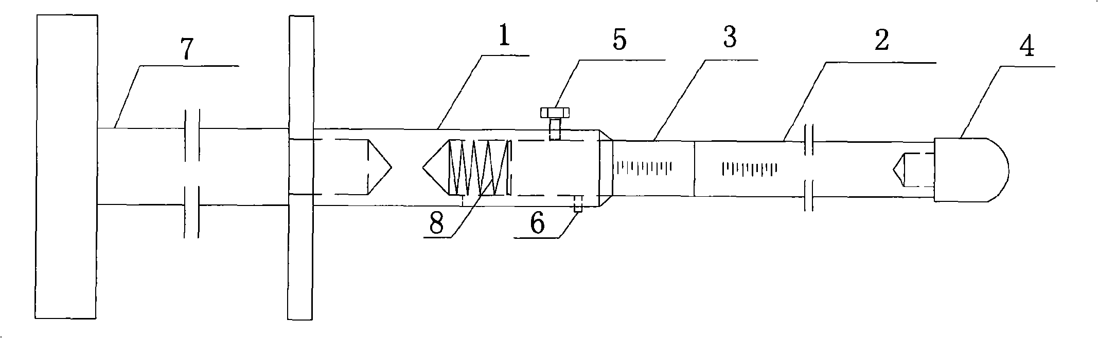 Inner width detection ruler