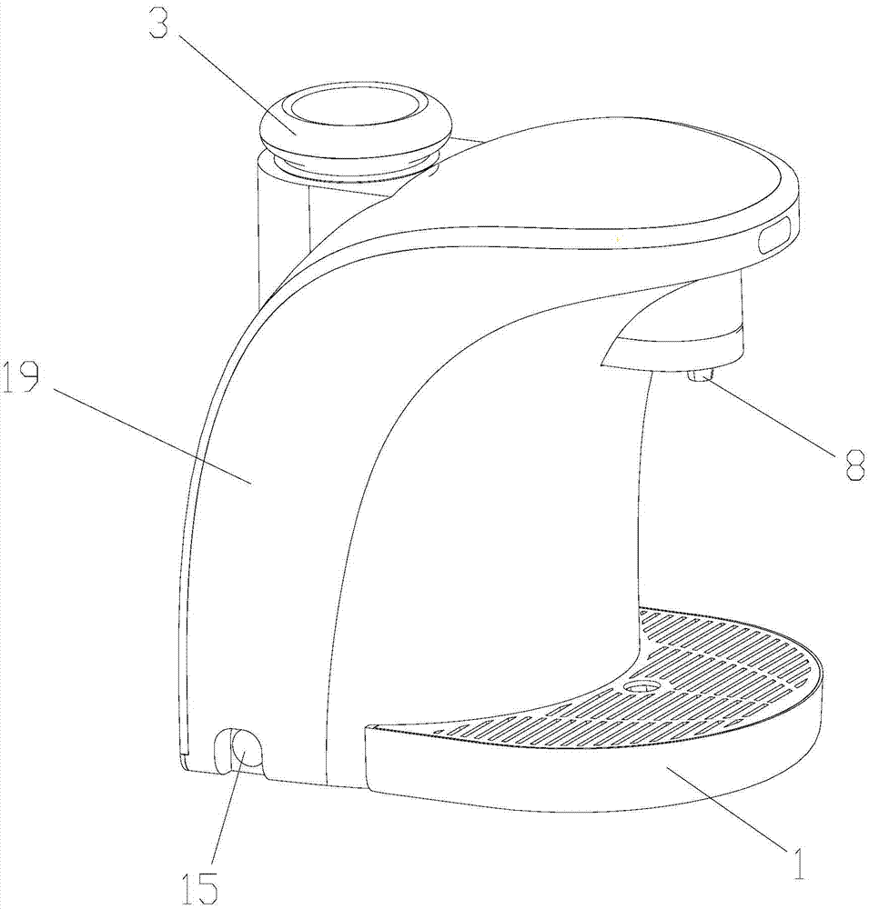 Multifunctional intelligent tea-making water dispenser and tea-making process