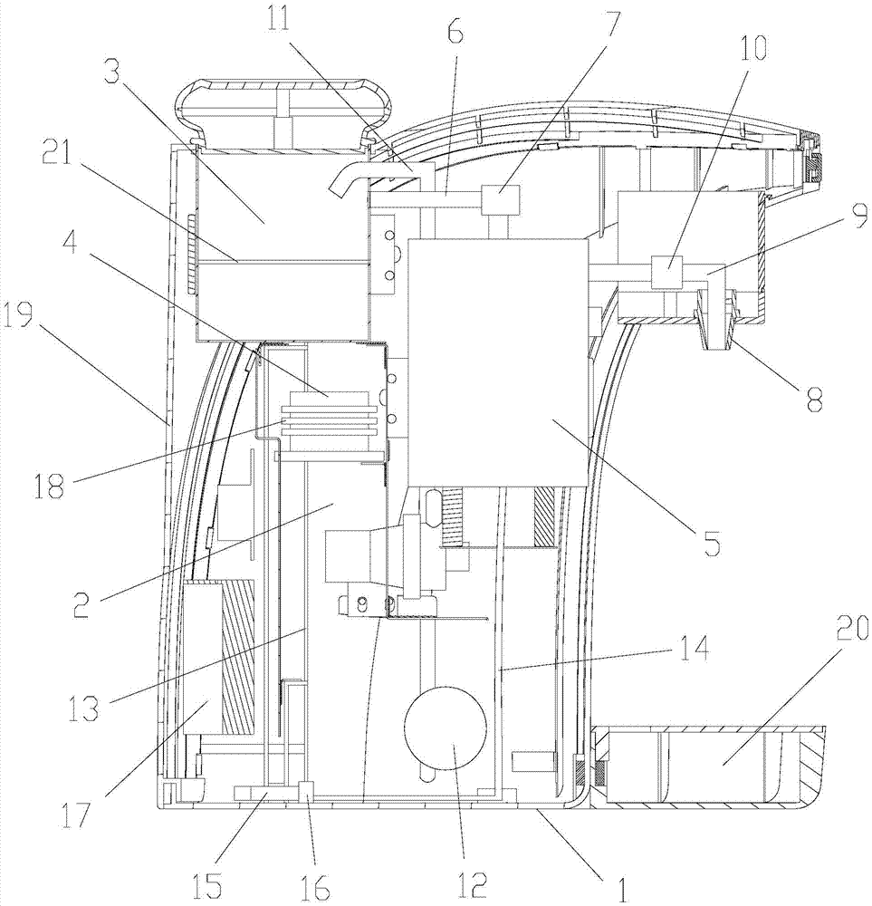 Multifunctional intelligent tea-making water dispenser and tea-making process