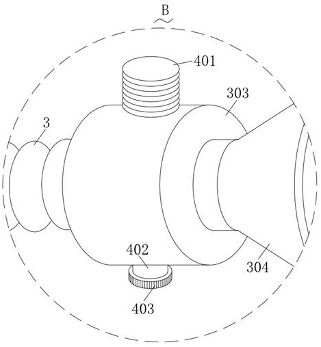 Later-period rehabilitation respiratory training device for pneumology department