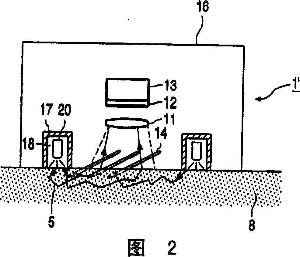 A hair-detection device