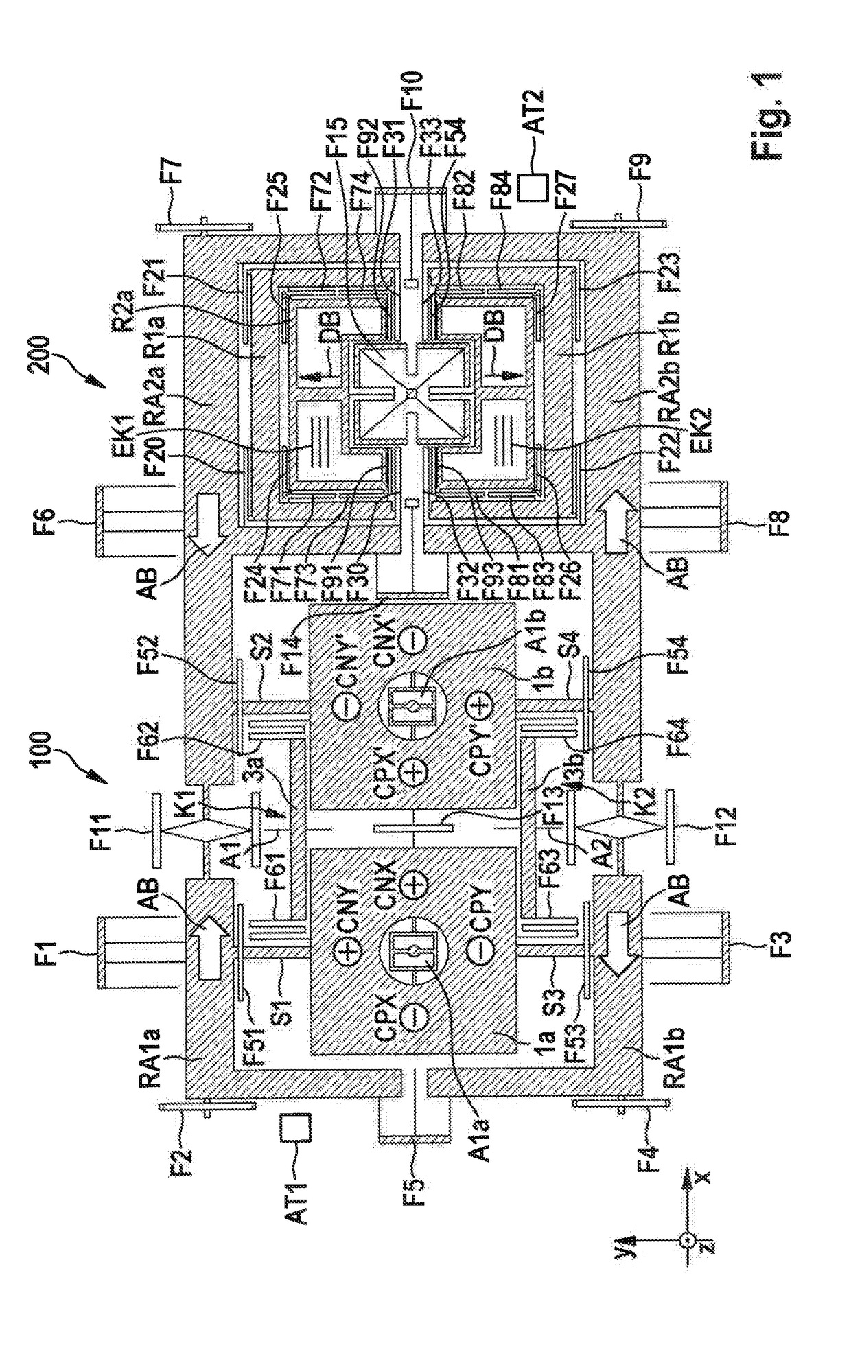 Micromechanical rotational rate sensor system and corresponding production method