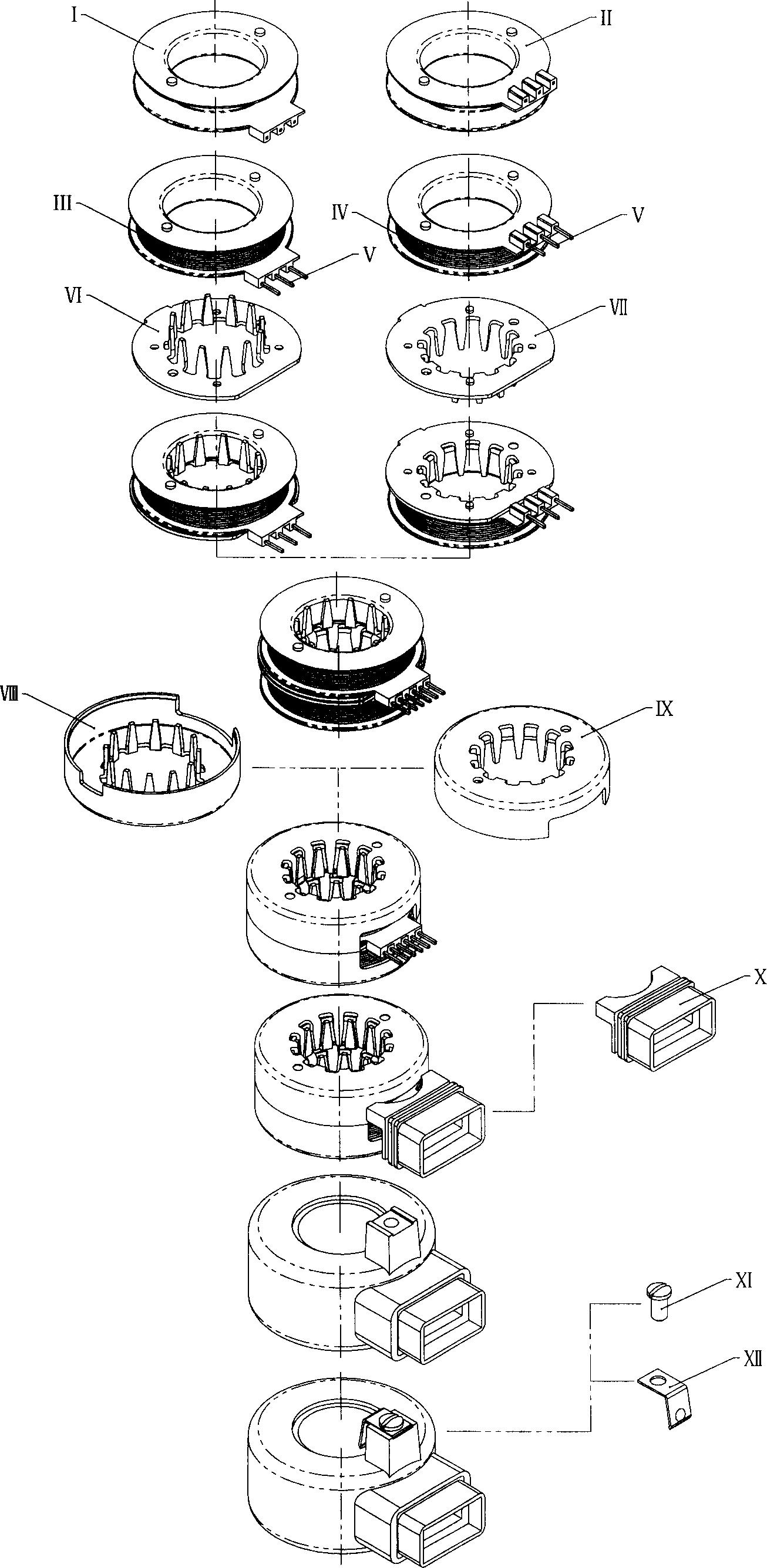 Manufacturing method for coil of electronic expansion valve