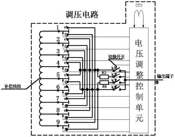 Gas-insulated power supply device