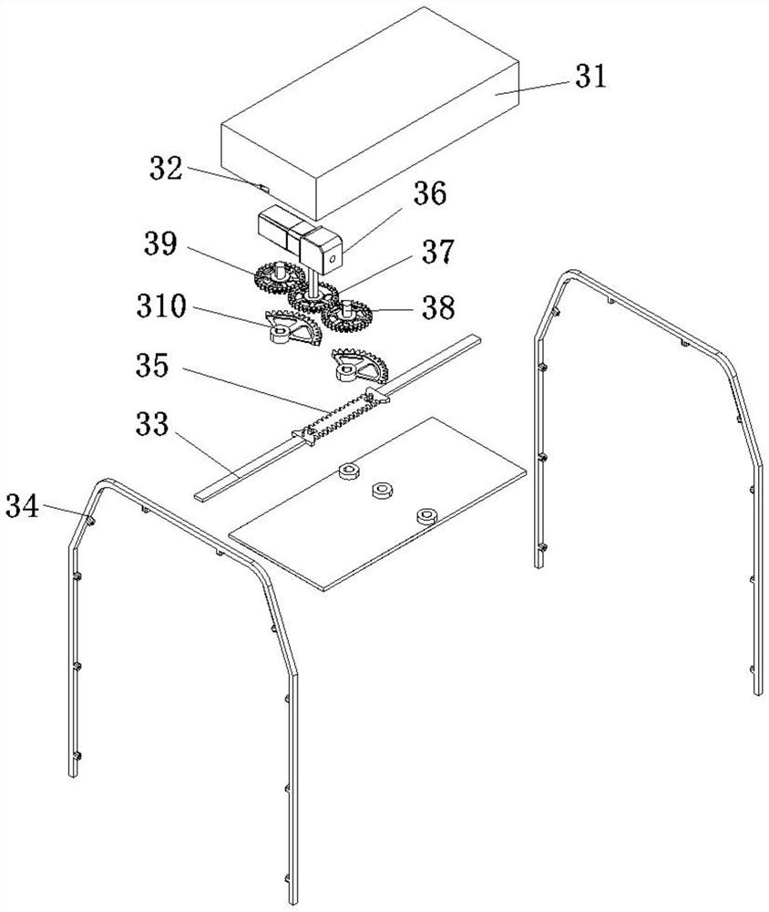 Disinfection device for cold chain transport vehicle