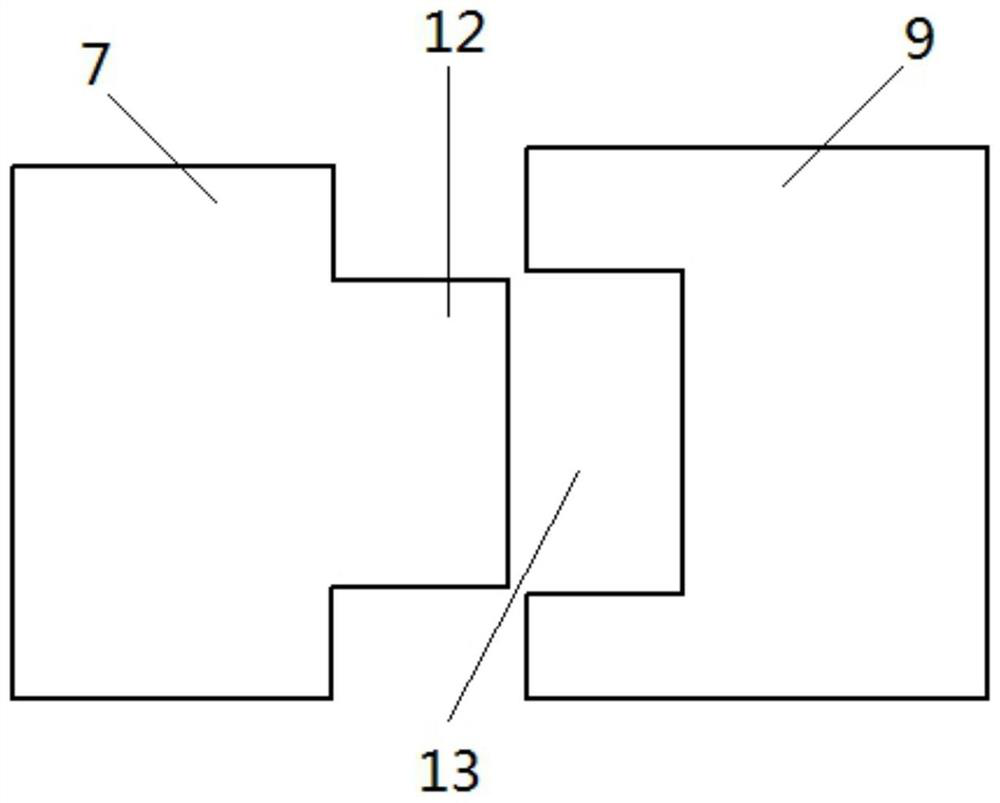 Gear fatigue test device