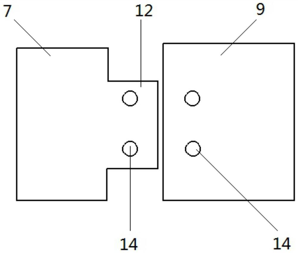 Gear fatigue test device