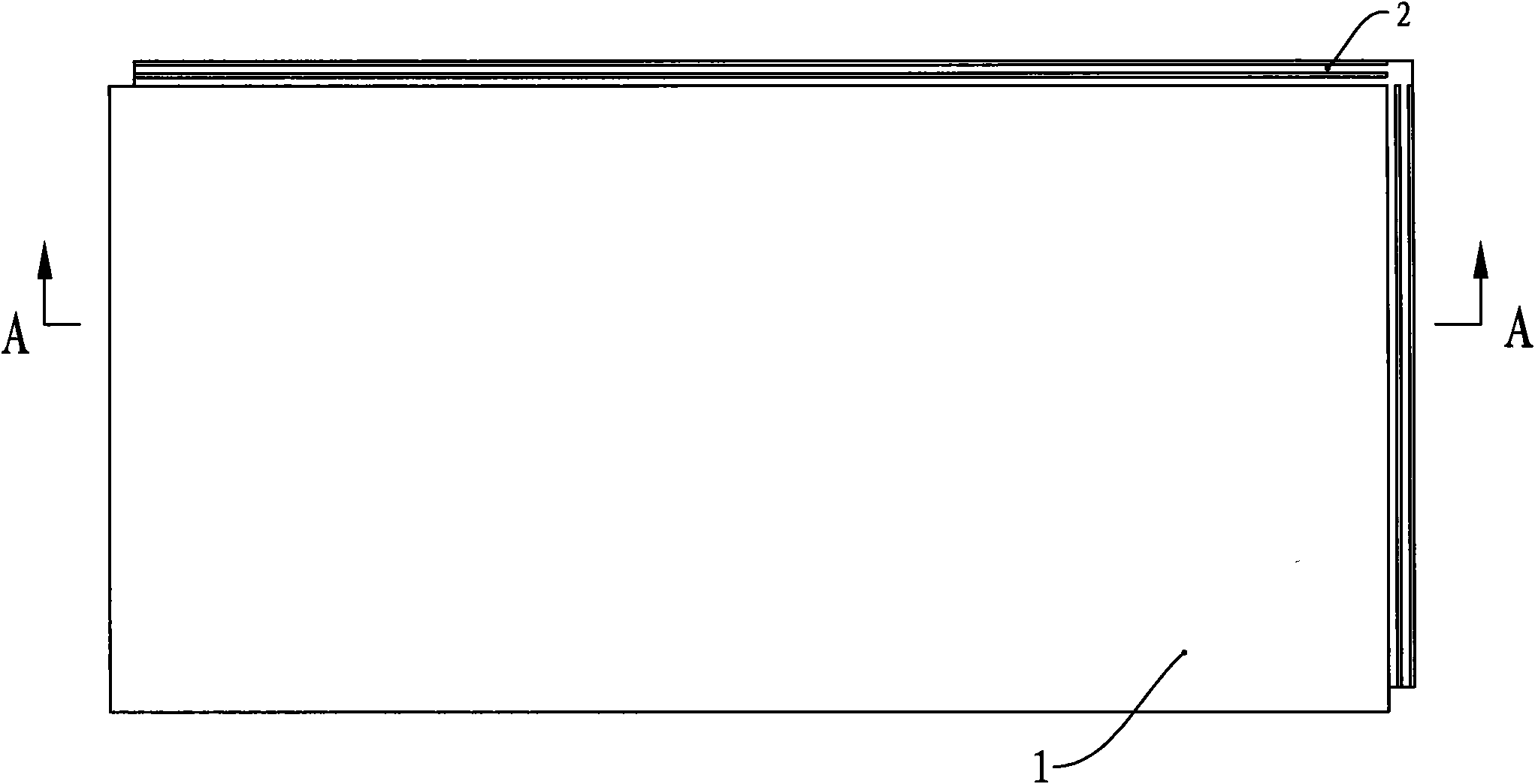 Plastic floor and manufacturing method thereof