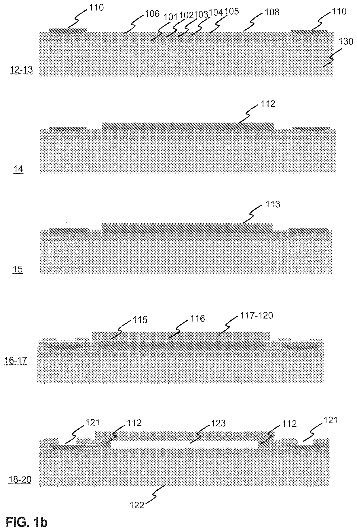 Electrically tunable fabry-perot interferometer, an intermediate product an electrode arrangement and a method for producing an electrically tunable fabry-perot interferometer