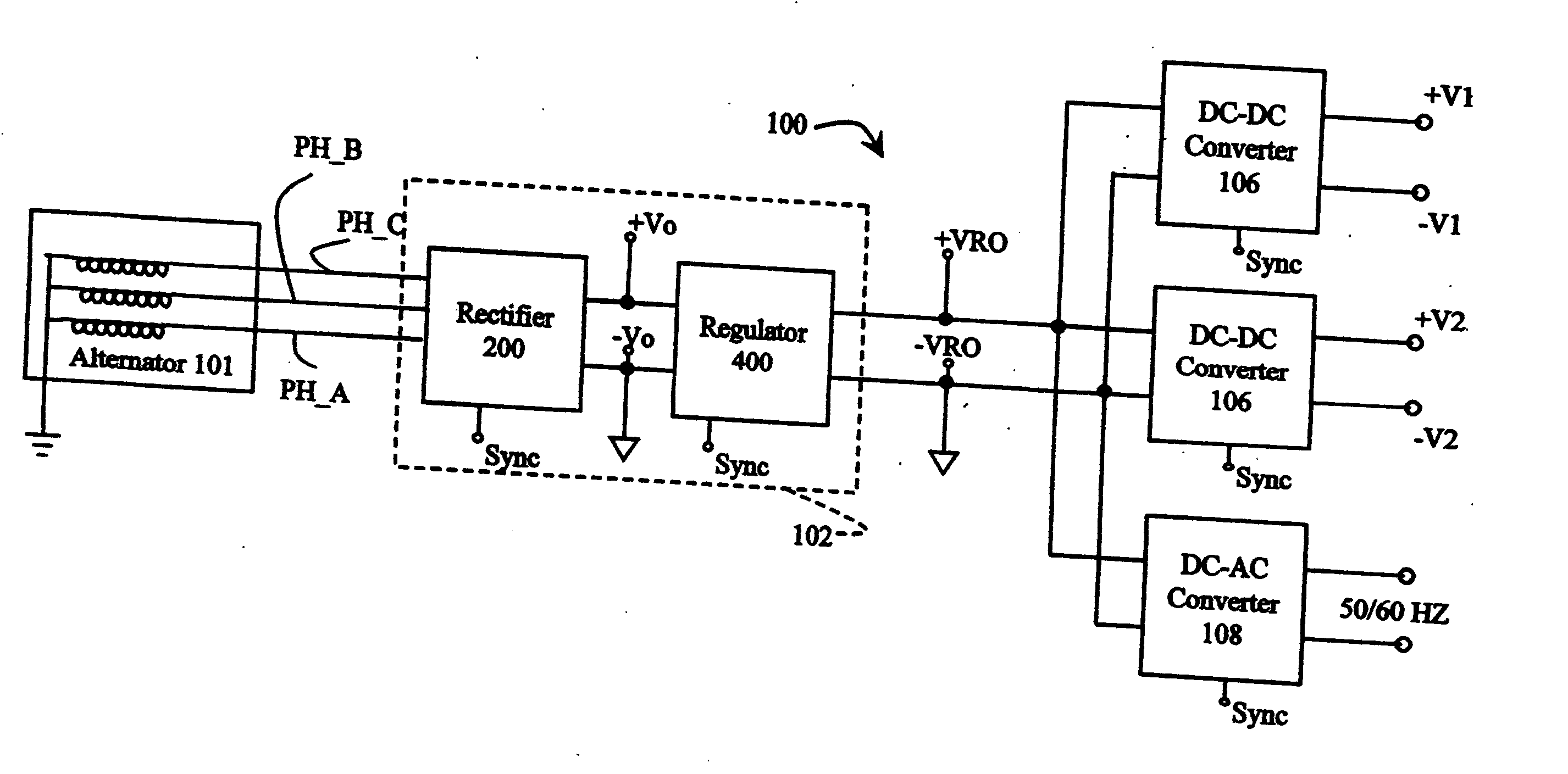 Controller for permanent magnet alternator