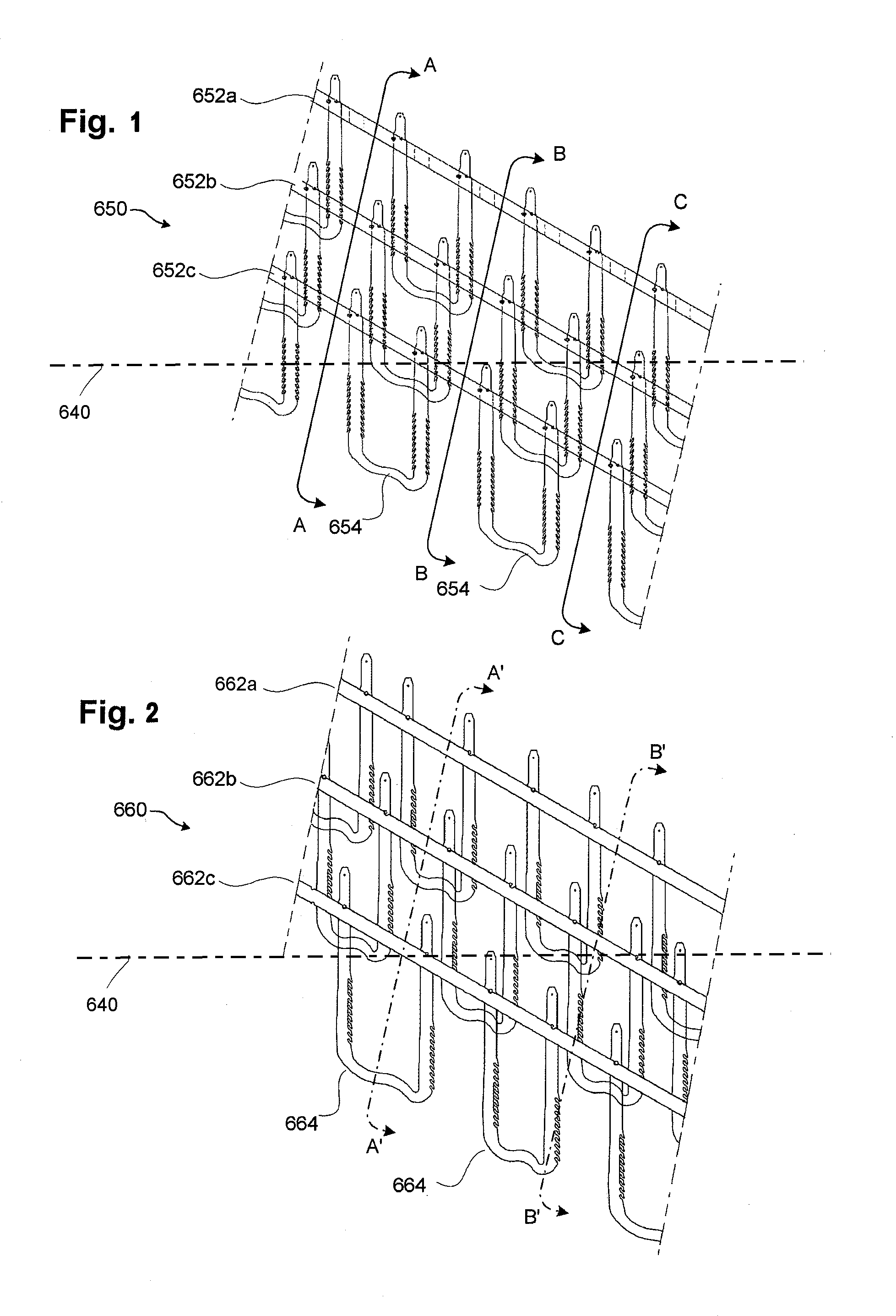 Expandable slide and lock stent