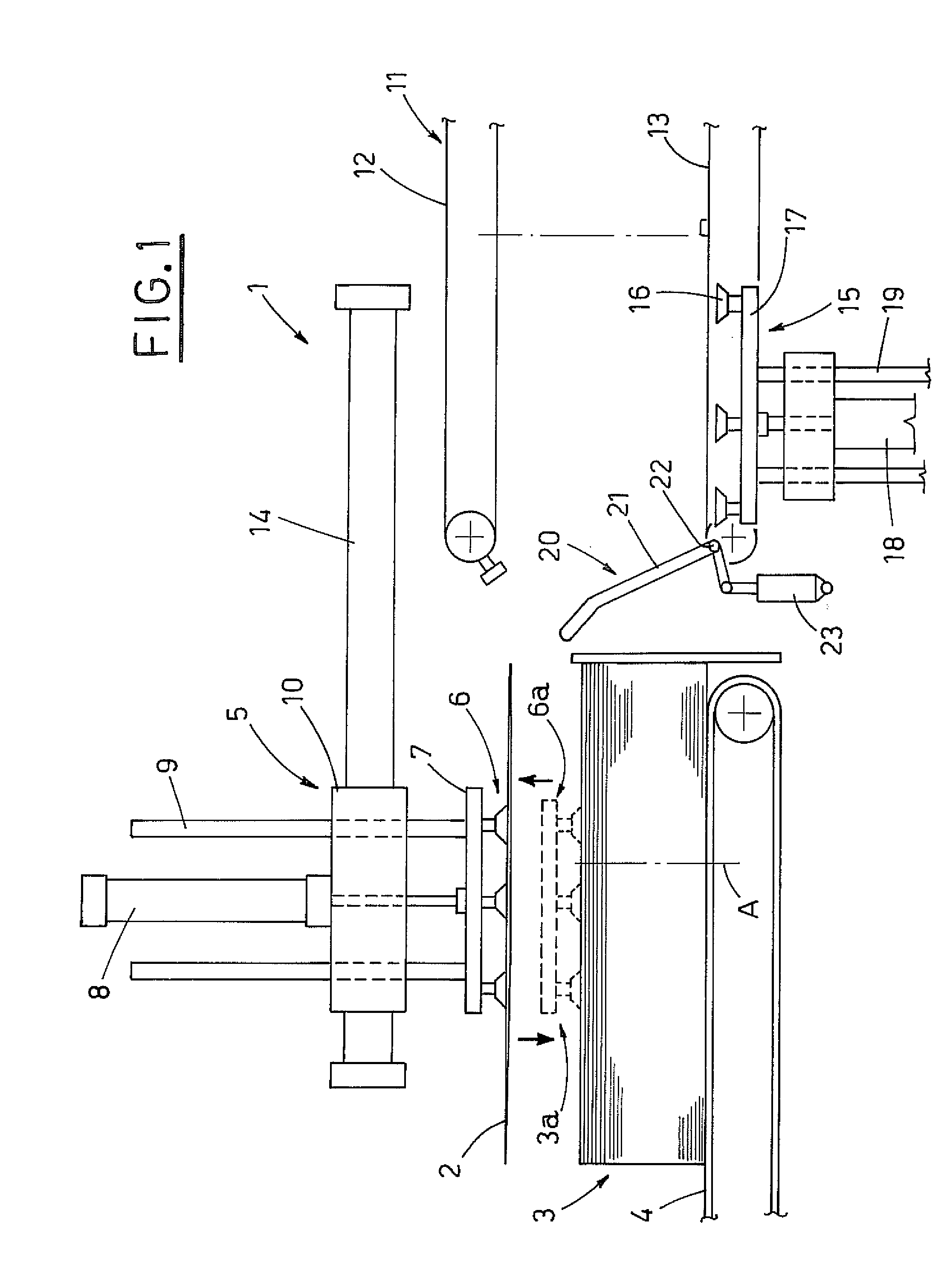 Device For Erecting Flat-Folded Tubular Blanks