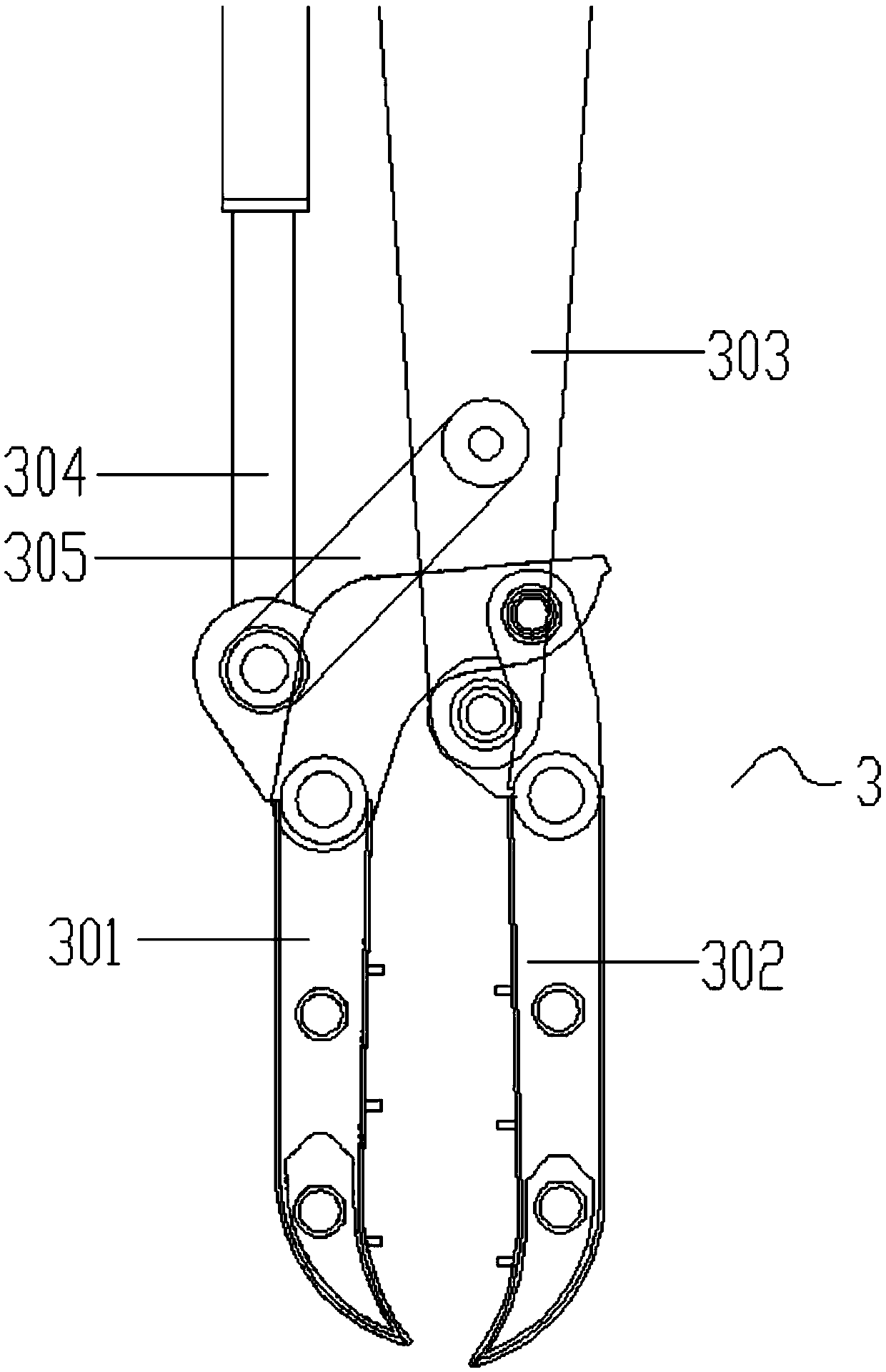 Two-jaw die