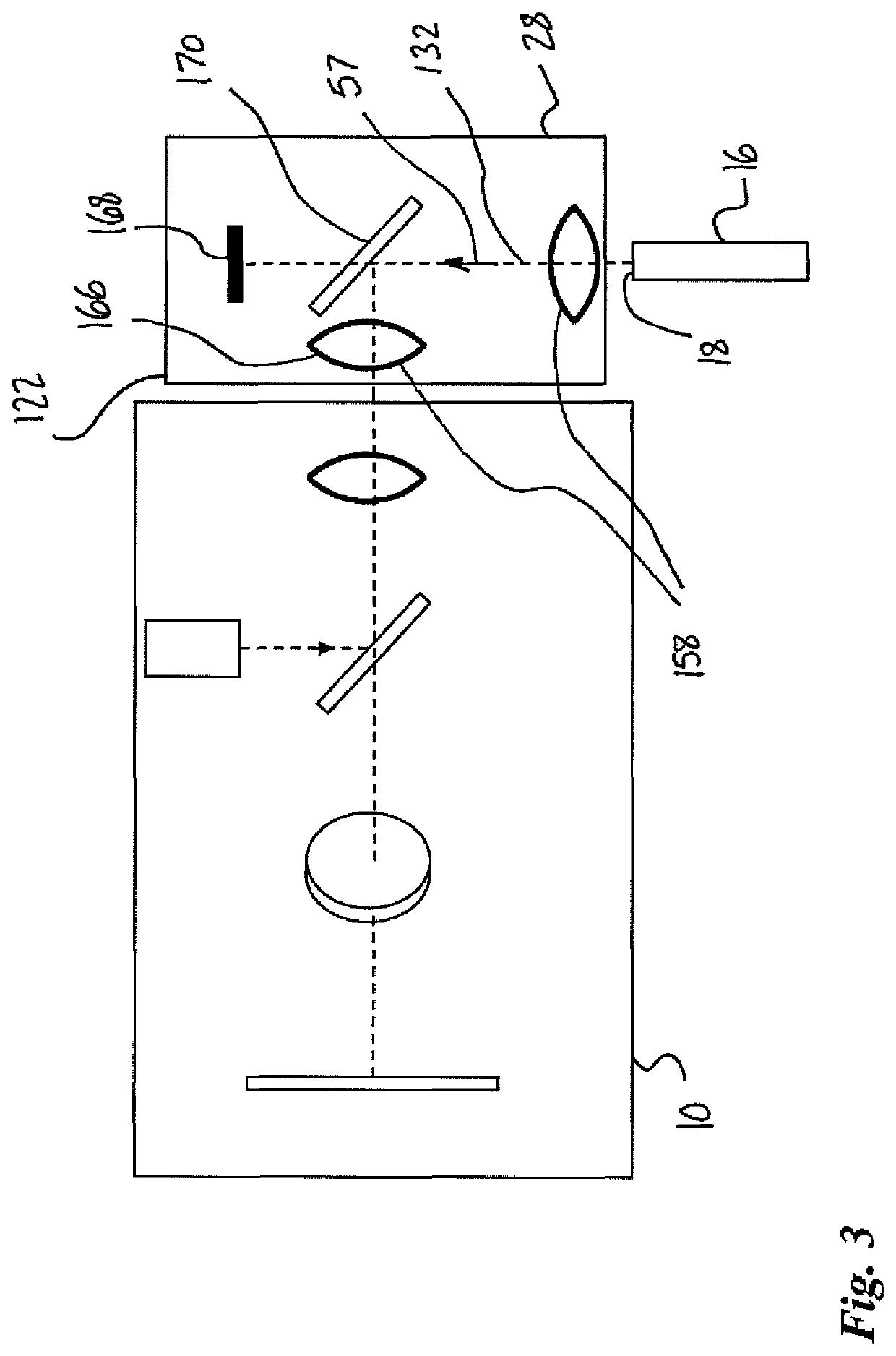 Optical fiber endface inspection with optical power measurement