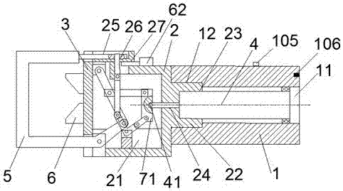 Novel industrial robot pipe fitting clamping device