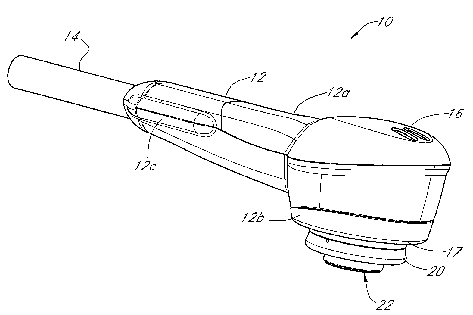 Method and apparatus for irradiating a surface with pulsed light