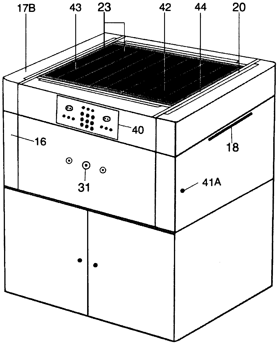 Intensive, electric and programmed cooking aggregation box