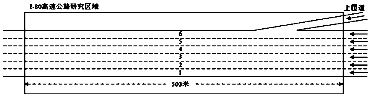 Intelligent vehicle lane changing track prediction method suitable for man-machine hybrid driving environment