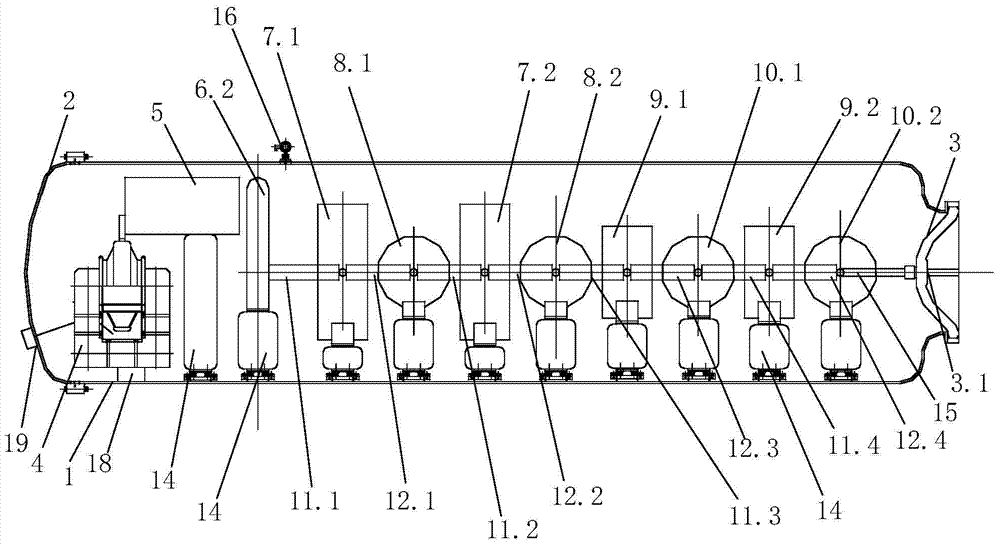 Capacitive graded compact impulse voltage generator