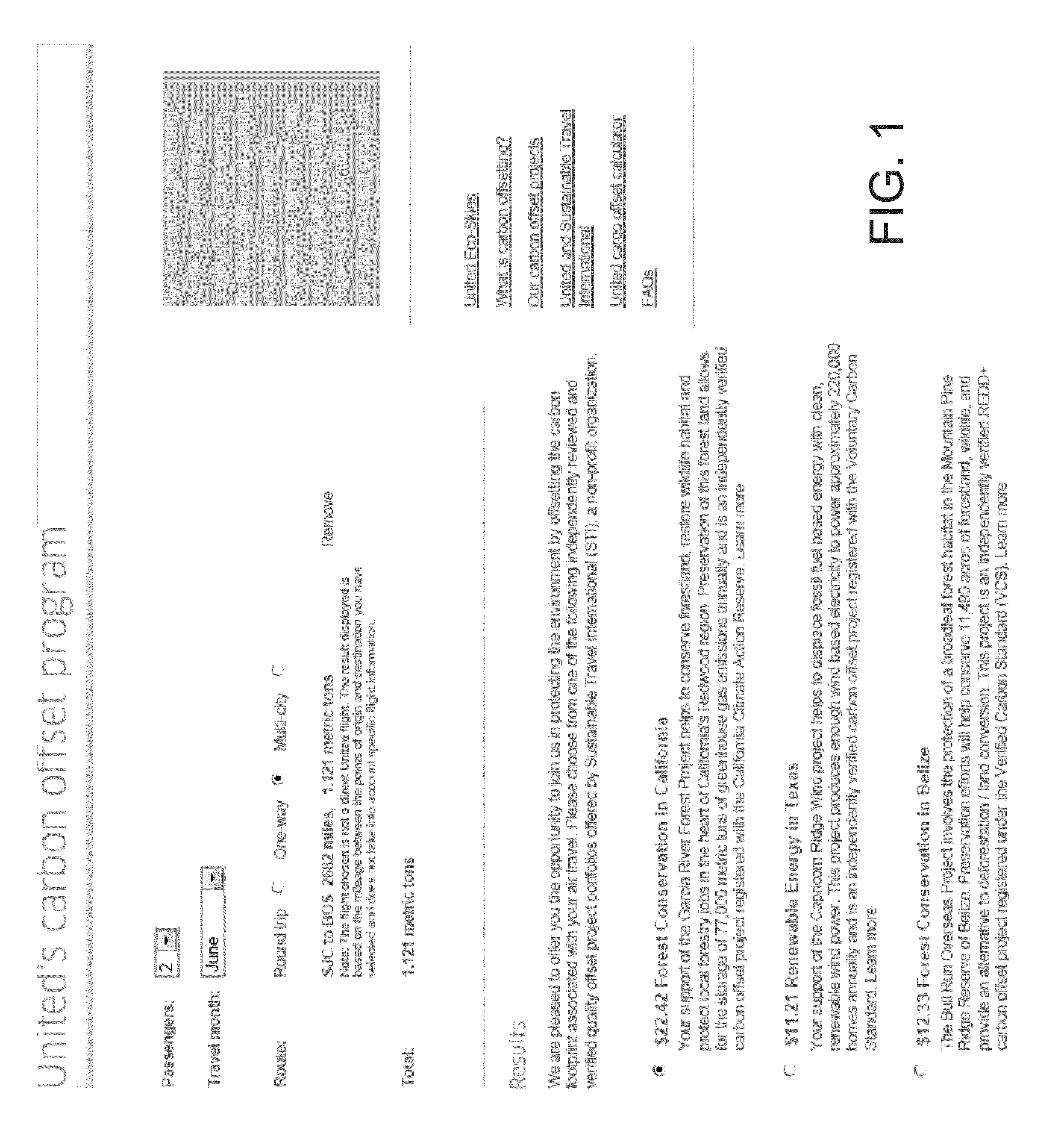 Comprehensive carbon footprint determination and offset for multi-point, multi-modal, mixed activity travel